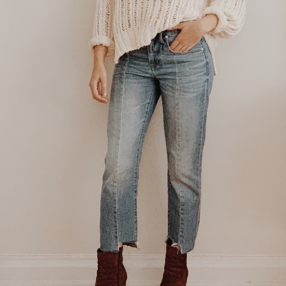 MADEWELL Cruiser Straight Denim Size 26